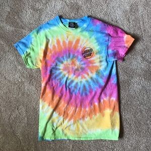 Santa Cruz Tie Dye Logo Shirt